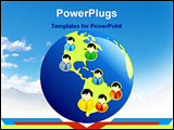 PowerPoint Template - Diversity of people around the world