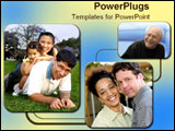 PowerPoint Template - Several different kinds of diversity in families.