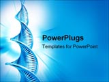 PowerPoint Template - DNA strand