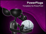 PowerPoint Template - A Concept And Presentation Figure In 3D