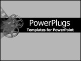 PowerPoint Template - Movie collage of projector reels and film