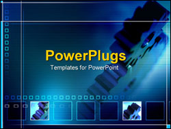 PowerPoint Template - spinning gears