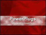PowerPoint Template - Rich red Christmas montage