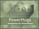 PowerPoint Template - American hundred dollar bills