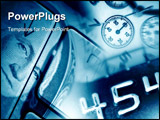 PowerPoint Template - Combination image comprising of US Dollar computer keys watch and credit card
