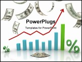 PowerPoint Template - The financial chart currency transactions, financial success