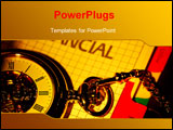 PowerPoint Template - time is money concept