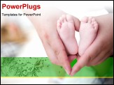 PowerPoint Template - hold baby