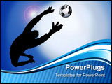 PowerPoint Template - goal keeper