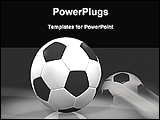 PowerPoint Template - image of soccer ball