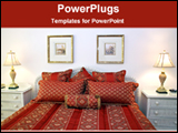 PowerPoint Template - furniture in bed room