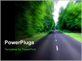 PowerPoint Template - Speed - Conceptual image. For you graphic or web design work