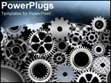 PowerPoint Template - Gears and wheels