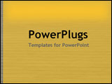 PowerPoint Template - Yellow with gray lines overlay