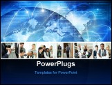PowerPoint Template - Best Internet Concept of global business from concepts series