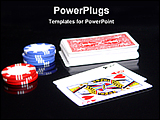 PowerPoint Template - pokers and cards for casino