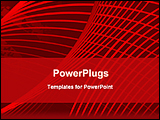 PowerPoint Template - graphical abstract line background