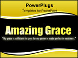 PowerPoint Template - A popular Bible verse that describes God
