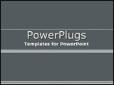 PowerPoint Template - Light and dark grey gradient