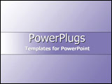 PowerPoint Template - From light to dark lavender gradient