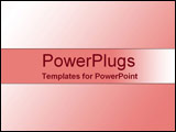 PowerPoint Template - From light to dark red gradient