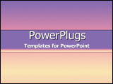 PowerPoint Template - Bright purple  pink and yellow gradient