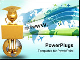 PowerPoint Template - A Concept And Presentation Figure in 3D
