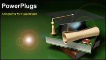 PowerPoint Template - graduation degree