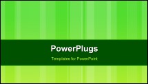 PowerPoint Template - Green Abstract Background