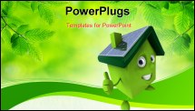 PowerPoint Template - Green house