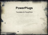 PowerPoint Template - Computer designed highly detailed grunge frame with space for your text or image. Great grunge layer for your projects.