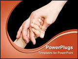 PowerPoint Template - Mom keeps daughter