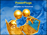 PowerPoint Template - 3D Online Business Deal Handshake Concept