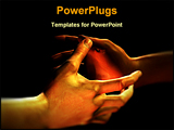 PowerPoint Template - a image of a handshake representing partnership and friendship