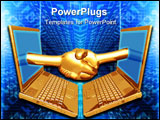 PowerPoint Template - A Concept And Presentation Figure in 3D