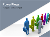 PowerPoint Template - 3d business Handshake