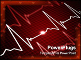PowerPoint Template - Facilities with the image of the heart rate