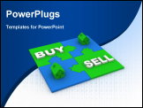 PowerPoint Template - Image generated in 3D application. High resolution image.
