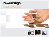 PowerPoint Template - Spare change pound