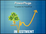 PowerPoint Template - Successful investment chart the best way to investment