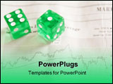 PowerPoint Template - Taking a risk in the stock market
