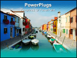PowerPoint Template - island burano, venice, italy