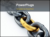 PowerPoint Template - Chain on white