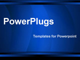 PowerPoint Template - abstract blue