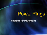 PowerPoint Template - abstract blue