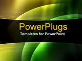 PowerPoint Template - abstract wedges