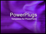 PowerPoint Template - close-up purple silky fabric