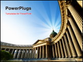 PowerPoint Template - Kazan Cathedral in St.Petersburg, Russia