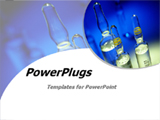 PowerPoint Template - his template fits presentations on chemistry, laboratory experiments, scientific research, drugs, p