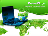 PowerPoint Template - best concept of global environmental energy business
